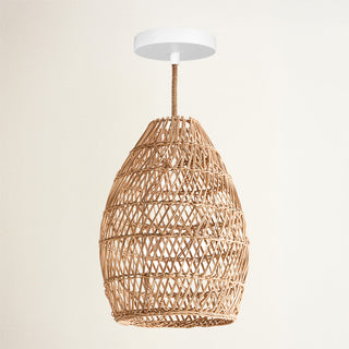 Outdoor Callie Rattan Pendant Light