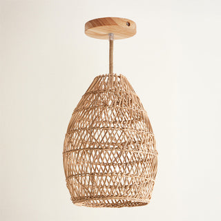 Callie Rattan Pendant Light