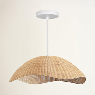 Nana Vermiculate Rattan Pendant Light