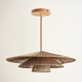 Sammie Tier Rattan Pendant Light