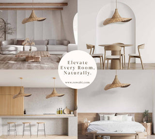 Zen Rattan Pendant Light