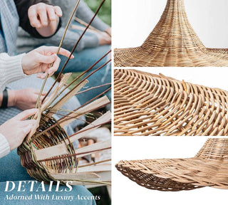 Zen Rattan Pendant Light