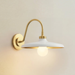 Arcoris White Metal Sconce