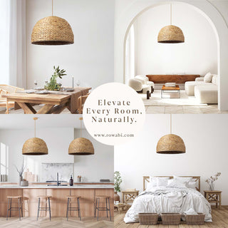 Althea Rattan Pendant Light