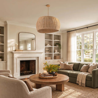 Angelo Rattan Pendant Light