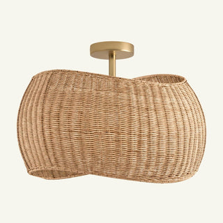 Angelo Rattan Pendant Light