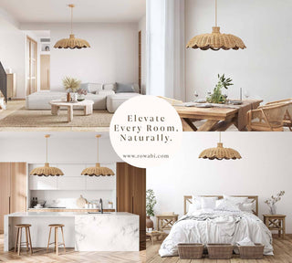 Aurelia Rattan Pendant Light