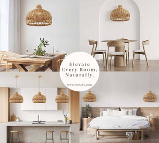 Bureau Rattan Pendant Light