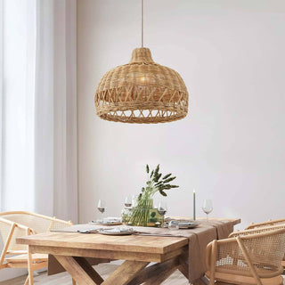 Bureau Rattan Pendant Light
