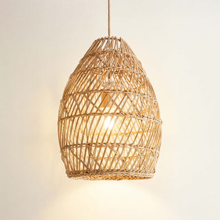 Callie Rattan Pendant Light