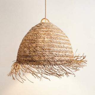 Selene Seagrass Pendant Light