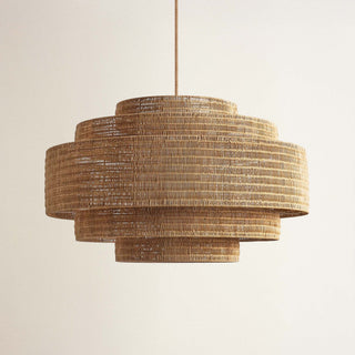 Starry Rattan Pendant Light