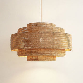 Starry Rattan Pendant Light