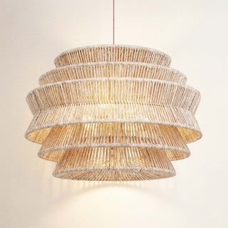 Veronica Rattan Pendant Light
