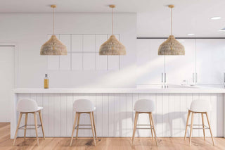 Dreamy Palm Fibers Pendant Light