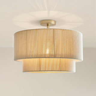 Luminous Lace Flush Mount Light