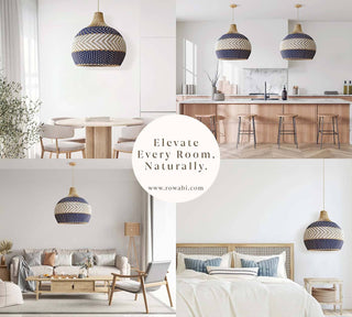 Ethereal Rattan Pendant Light