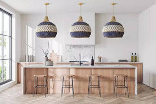 Ethereal Rattan Pendant Light