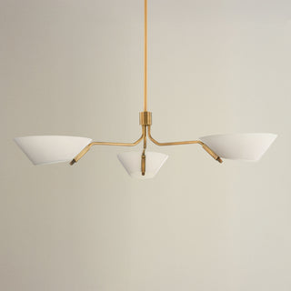 Fractal Gold Pendant Light