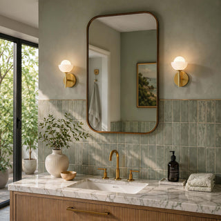 Goldie Globe Sconce