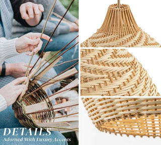 Grandeur Rattan Pendant Light