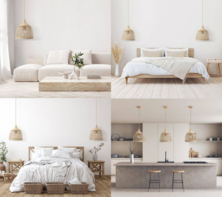 Ellie Rattan Pendant Light