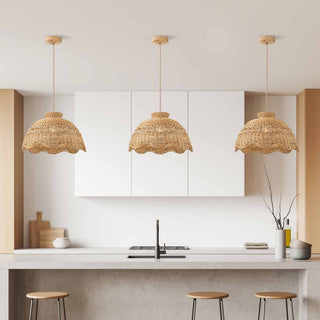 Le Perle Rattan Pendant Light