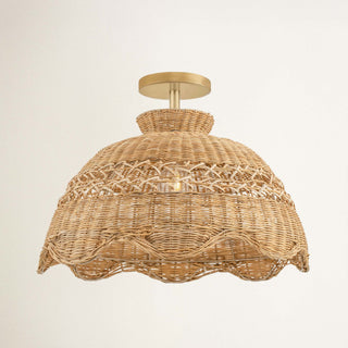 Le Perle Rattan Pendant Light