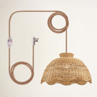 Le Perle Rattan Pendant Light