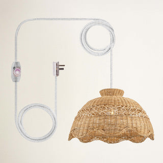 Le Perle Rattan Pendant Light