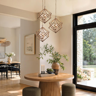 Linea Brass Pendant Light