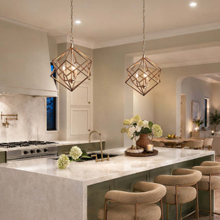 Linea Brass Pendant Light