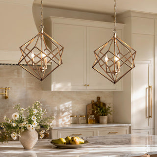 Linea Brass Pendant Light