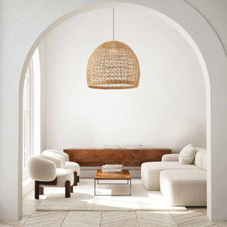 Lumiere Rattan Pendant Light