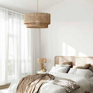 Luminous Rattan Pendant Light