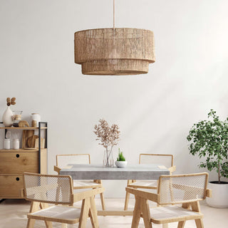 Luminous Rattan Pendant Light