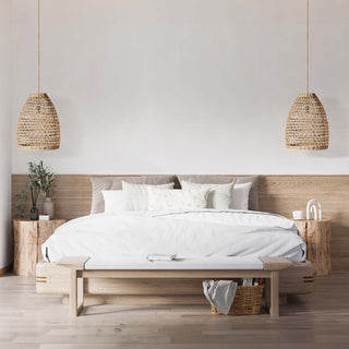 Mazed Lace Rattan Pendant Light