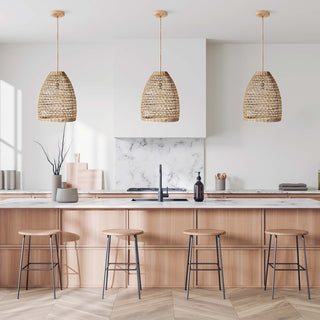 Mazed Lace Rattan Pendant Light
