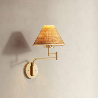 Naia Rattan Sconce