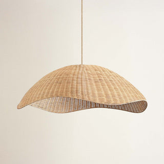 Nana Vermiculate Rattan Pendant Light