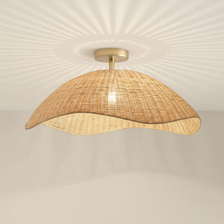 Nana Vermiculate Flush Mount Light