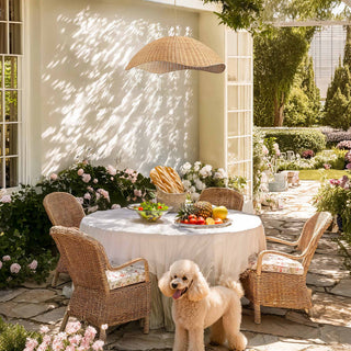 Outdoor Nana Rattan Pendant Light