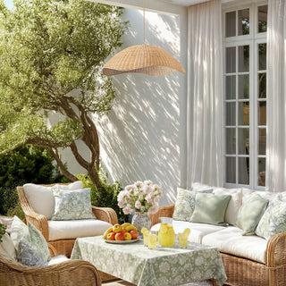 Outdoor Nana Rattan Pendant Light
