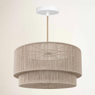 Outdoor Luminous Rattan Pendant Light