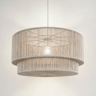 Outdoor Luminous Rattan Pendant Light