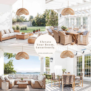 Outdoor Sepherina Rattan Pendant Light