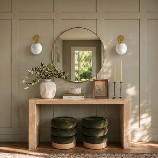 Pearl Globe Sconce