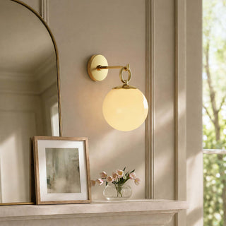 Pearl Globe Sconce