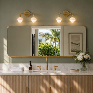 Rosie Dual-Globe Sconce