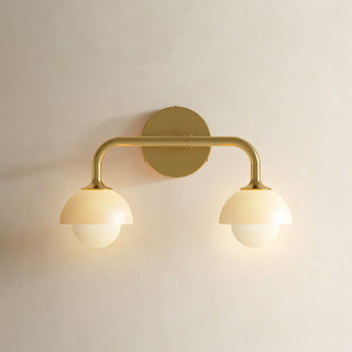 Rosie Dual-Globe Sconce